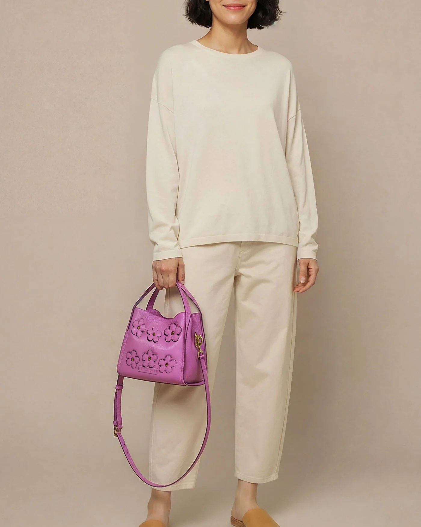 Auburn Petal Convertible Crossbody - Image 11