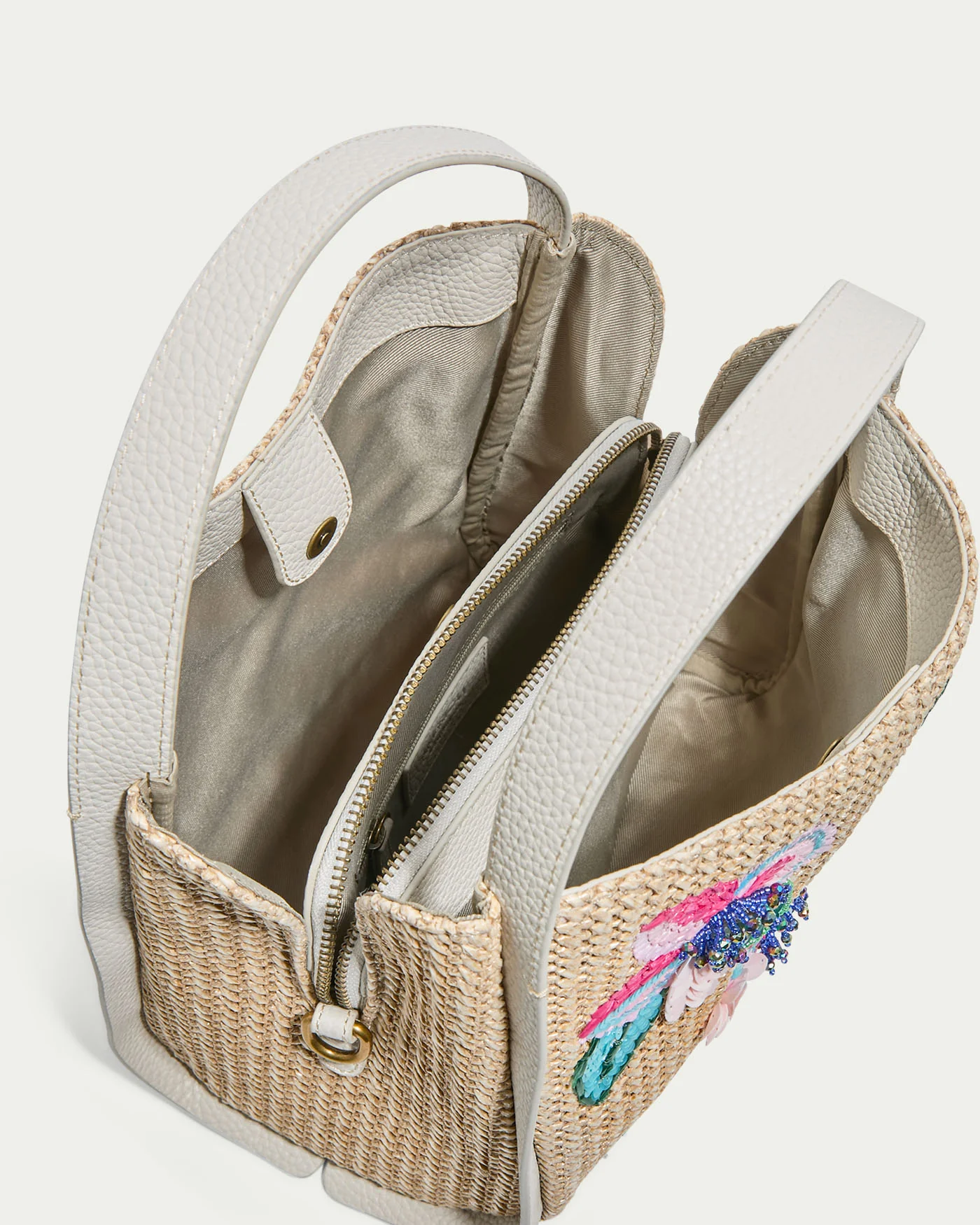 Auburn Novelty Triple Compartment Convertible Crossbody - Image 4