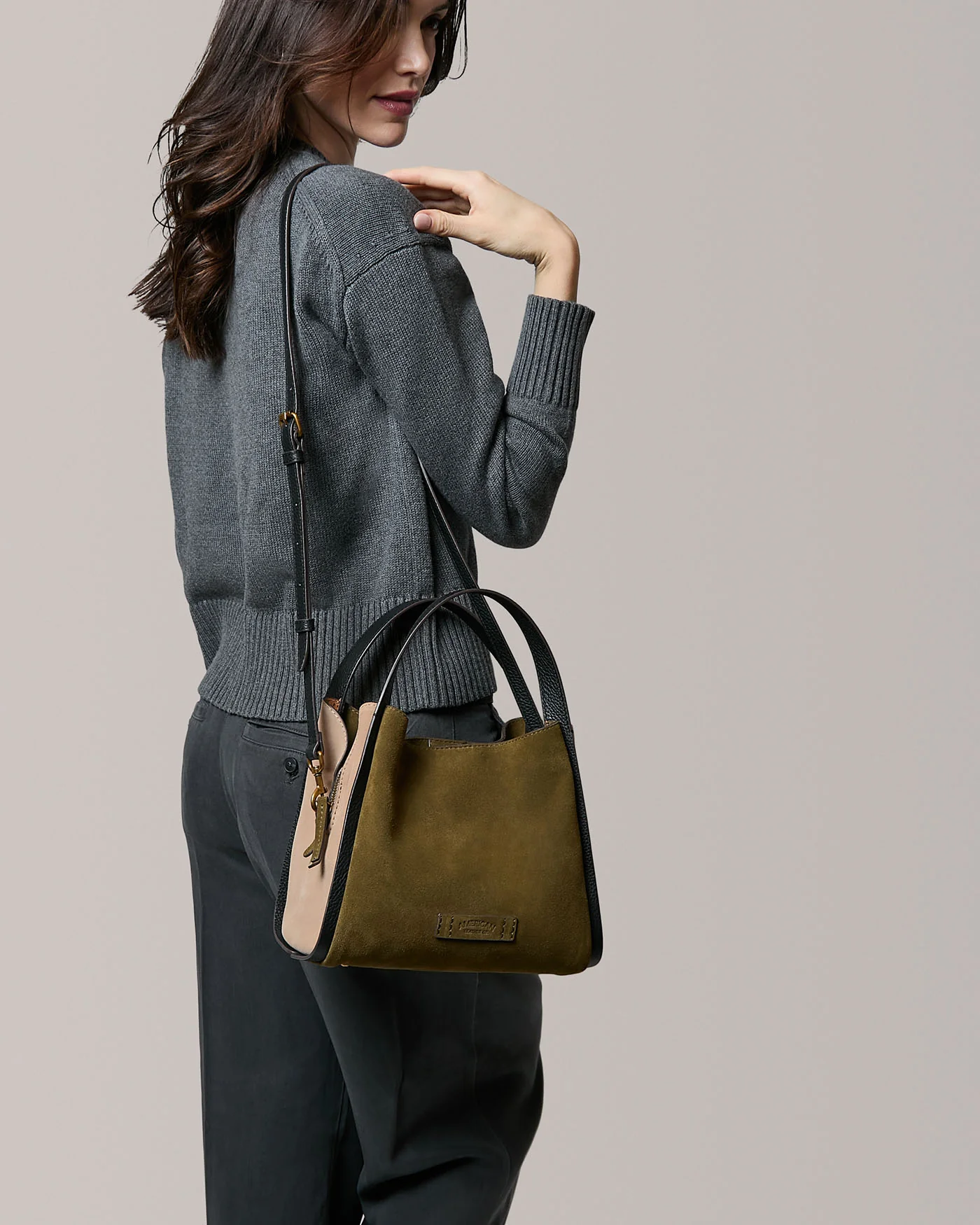 Auburn Triple Compartment Convertible Crossbody - Image 11