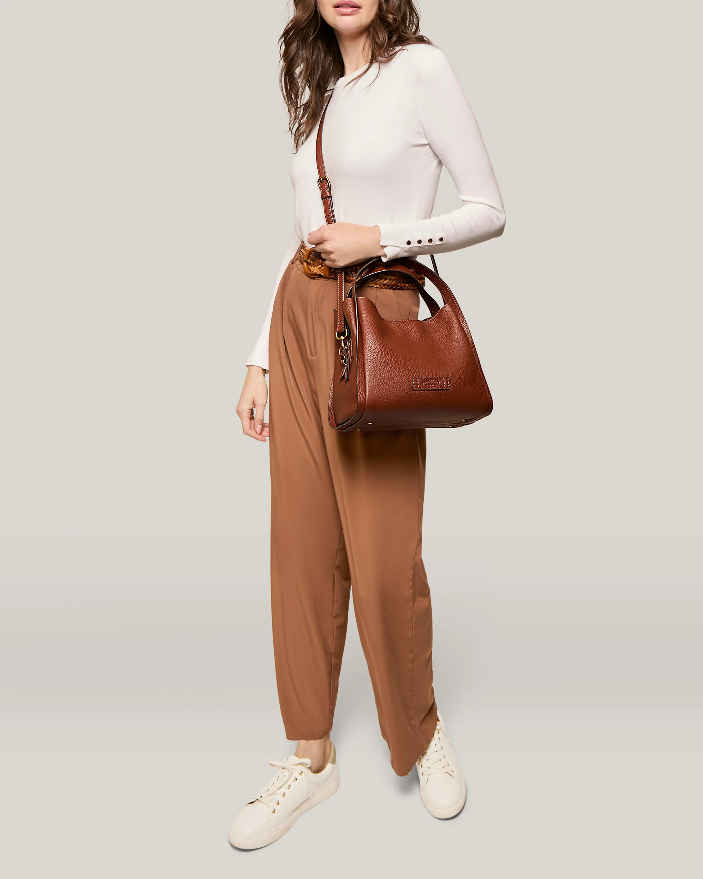 Auburn Triple Compartment Convertible Crossbody - Image 13