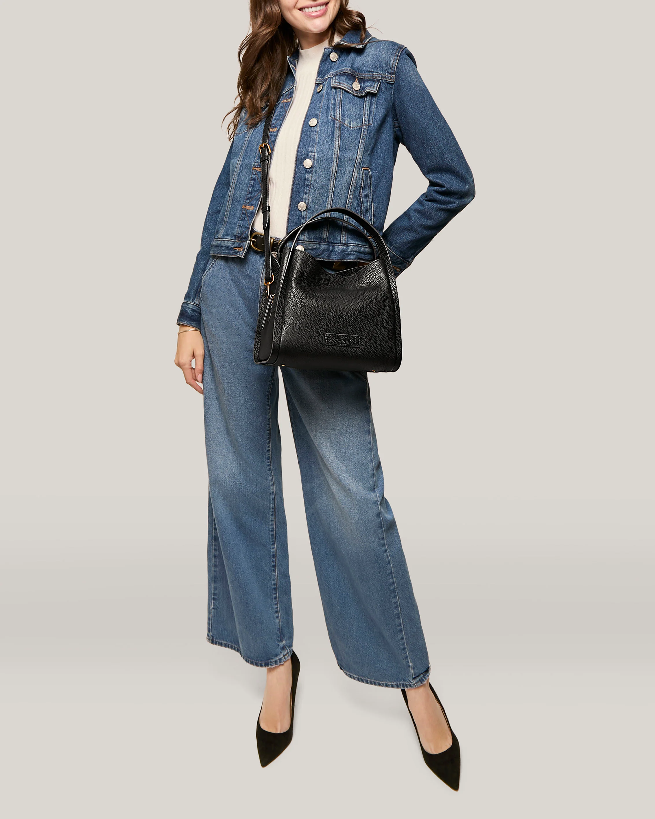 Auburn Triple Compartment Convertible Crossbody - Image 15