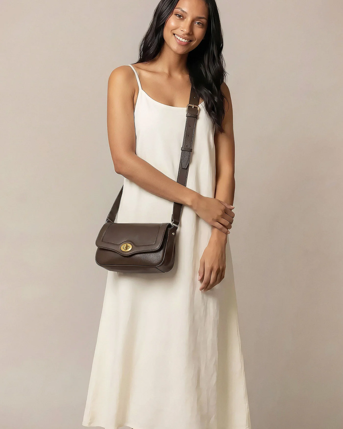 Avery Double Entry Crossbody - Image 10