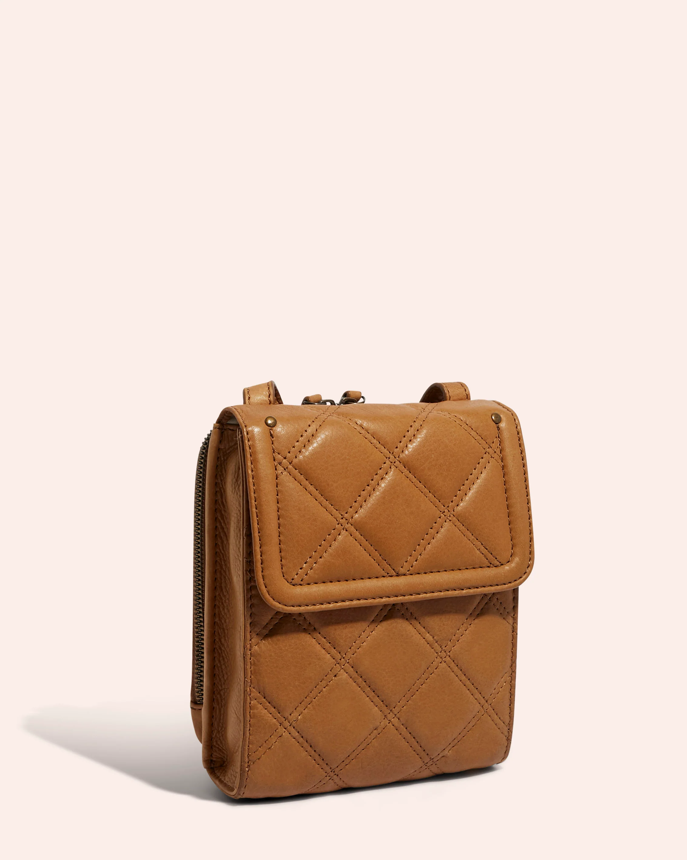 Kansas Quilted Crossbody with RFID - Image 3