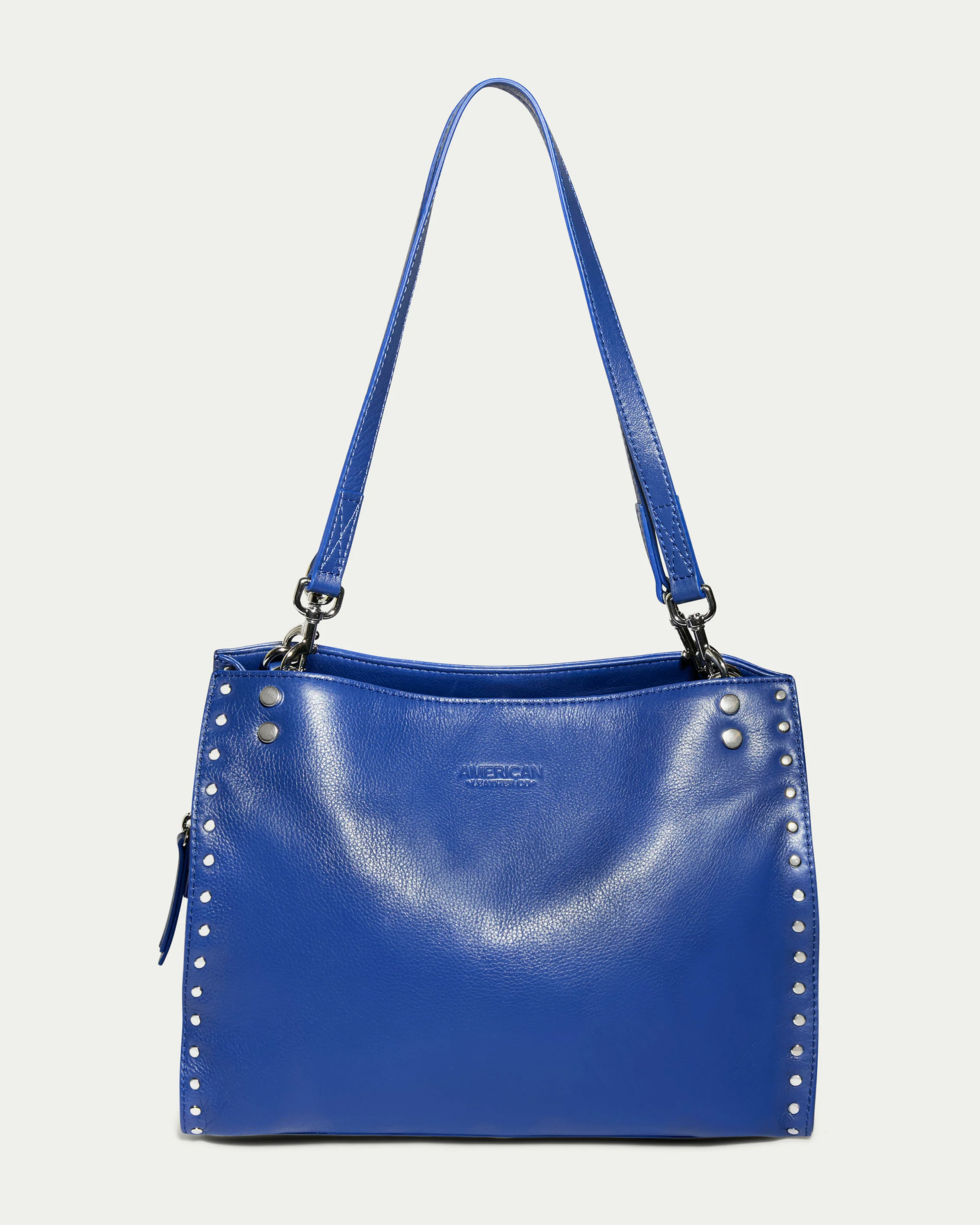 Lenox Studded Triple Entry Satchel - Image 11