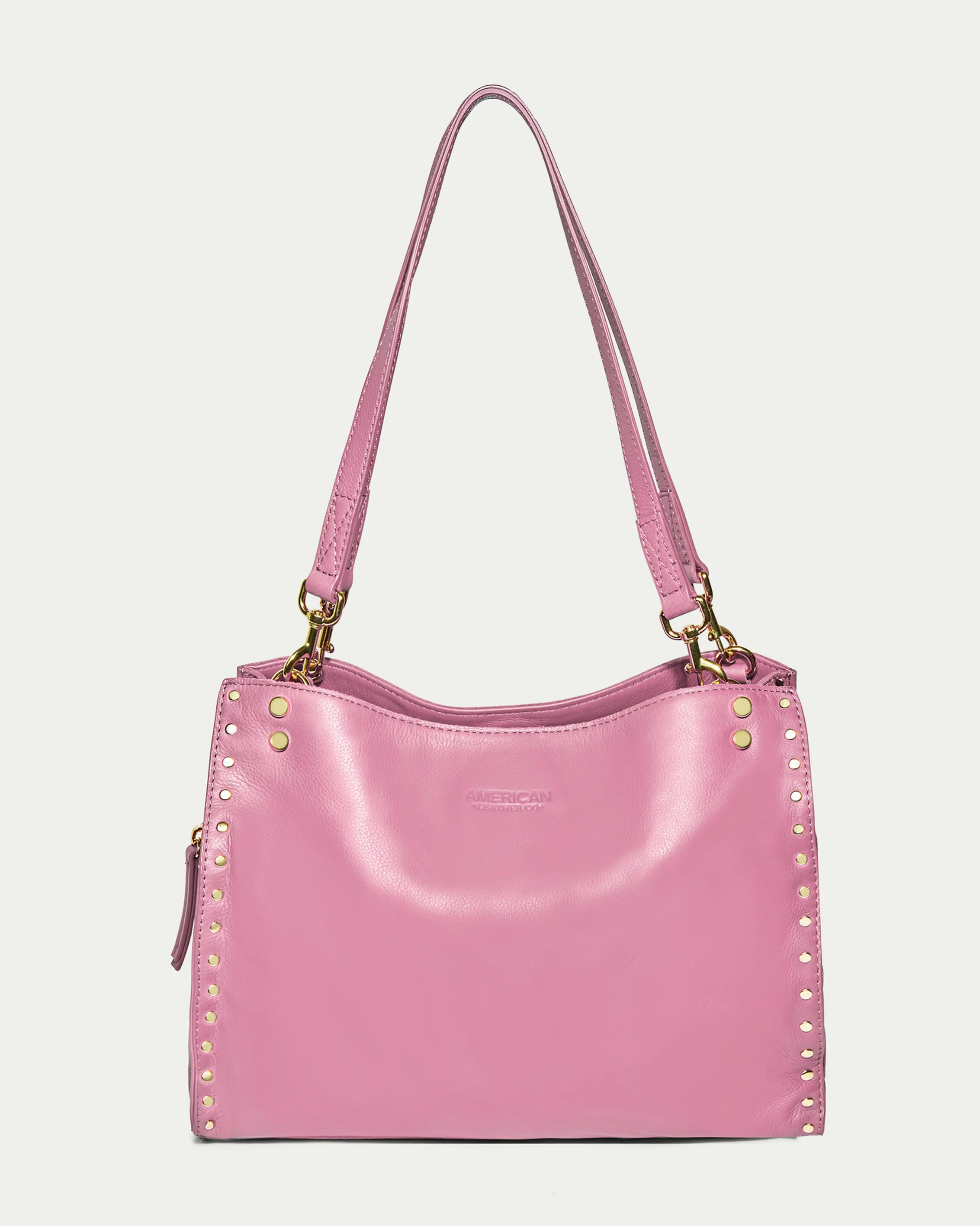 Lenox Studded Triple Entry Satchel - Image 12