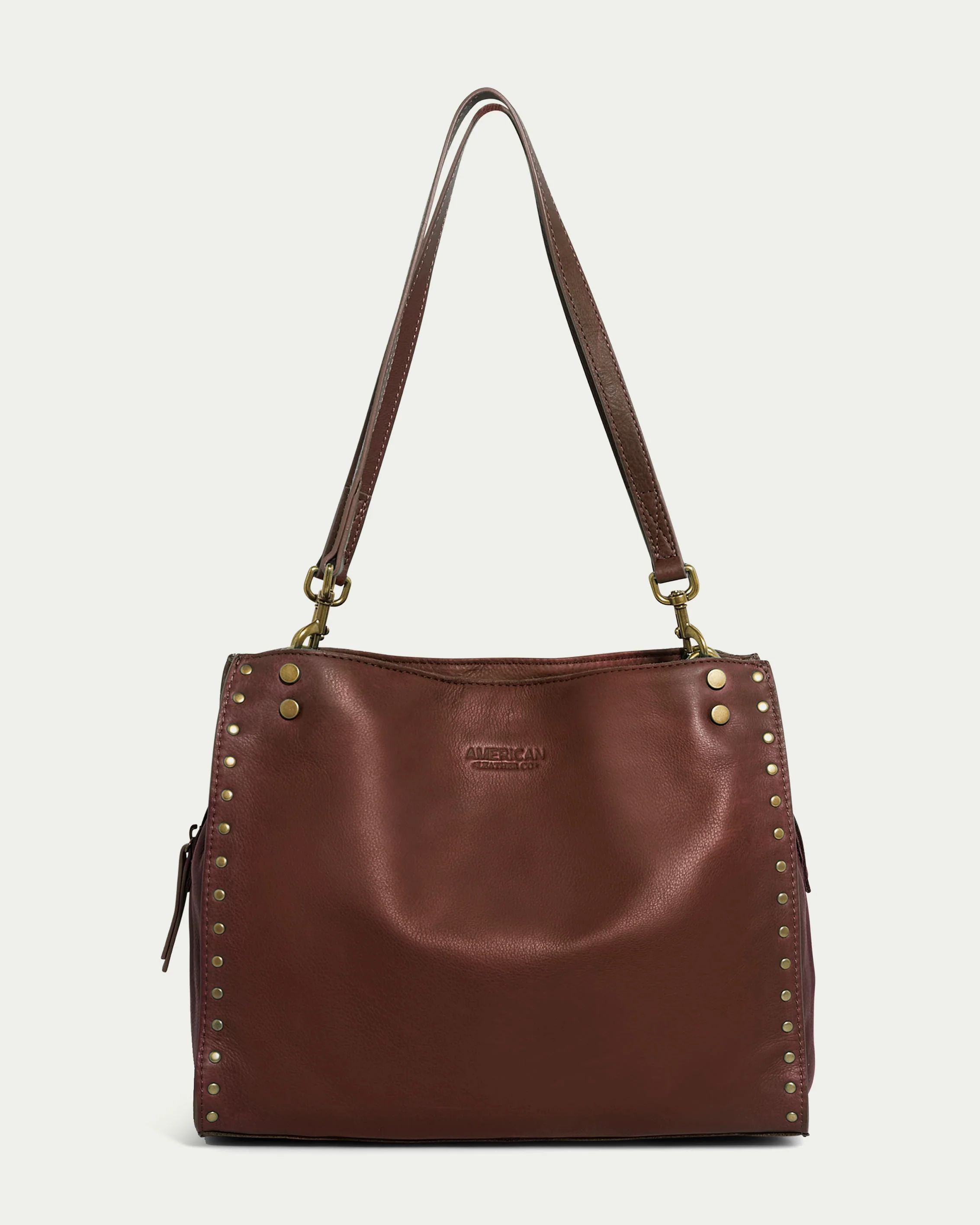Lenox Studded Triple Entry Satchel - Image 28