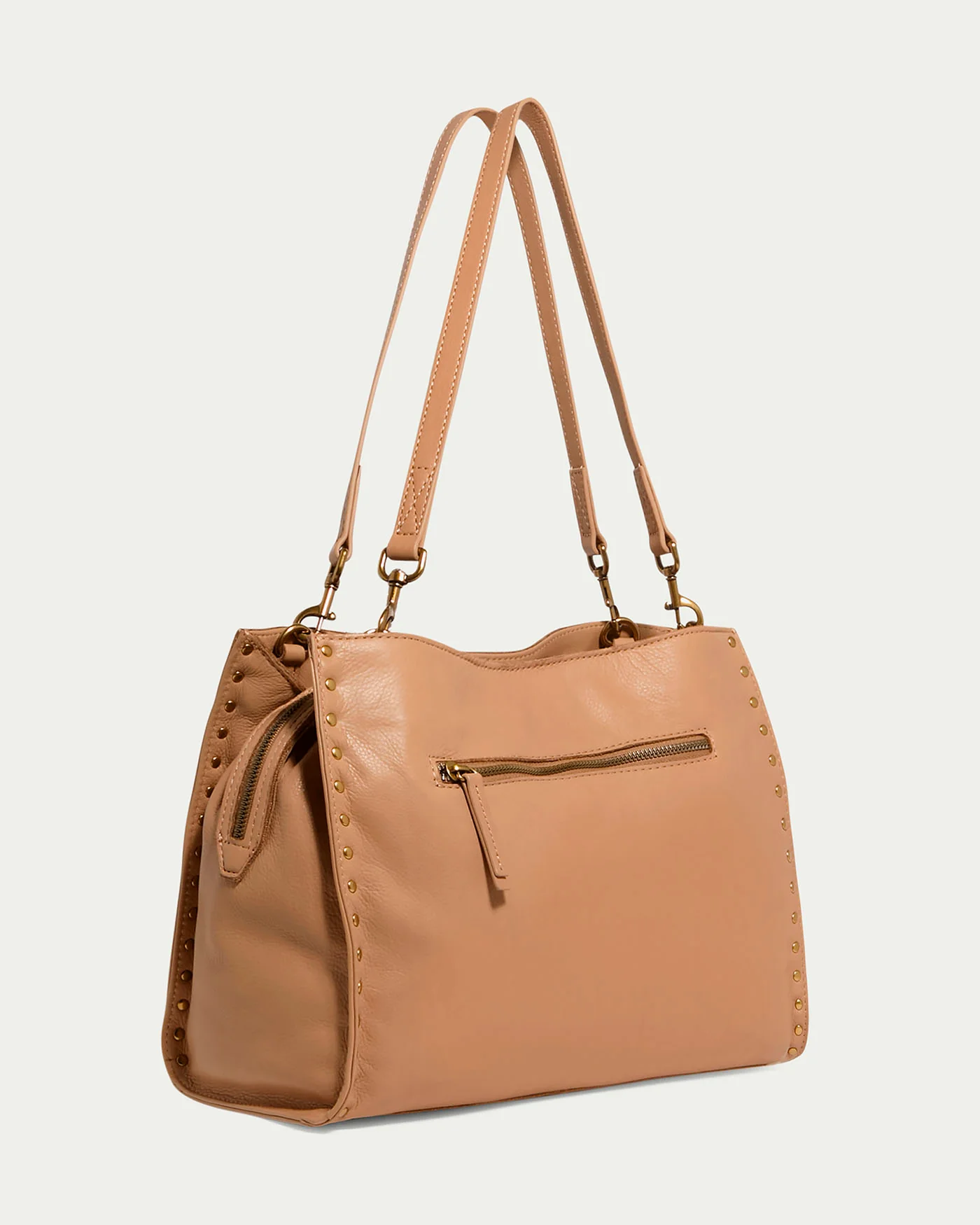Lenox Studded Triple Entry Satchel - Image 47