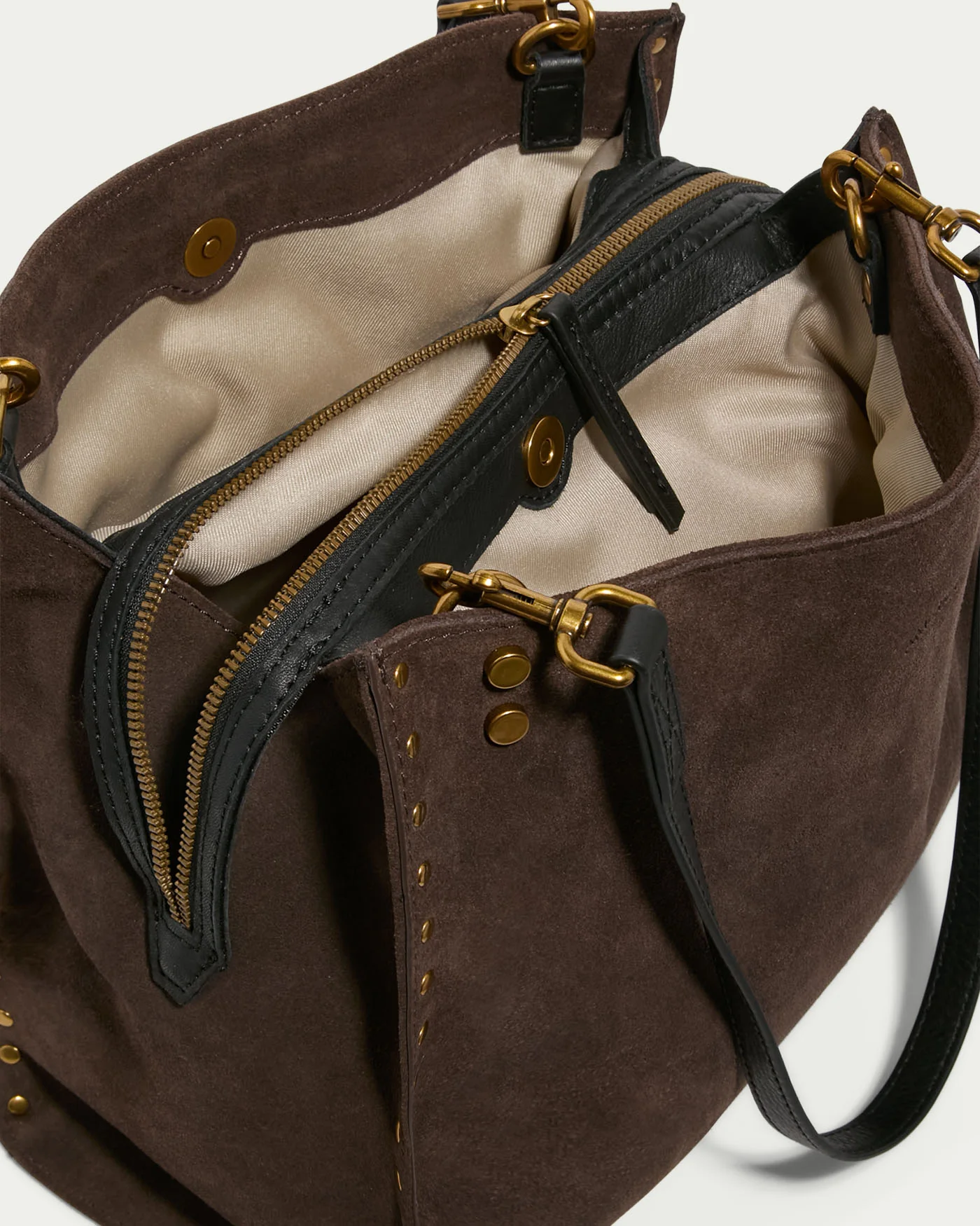 Lenox Studded Triple Entry Satchel - Image 52