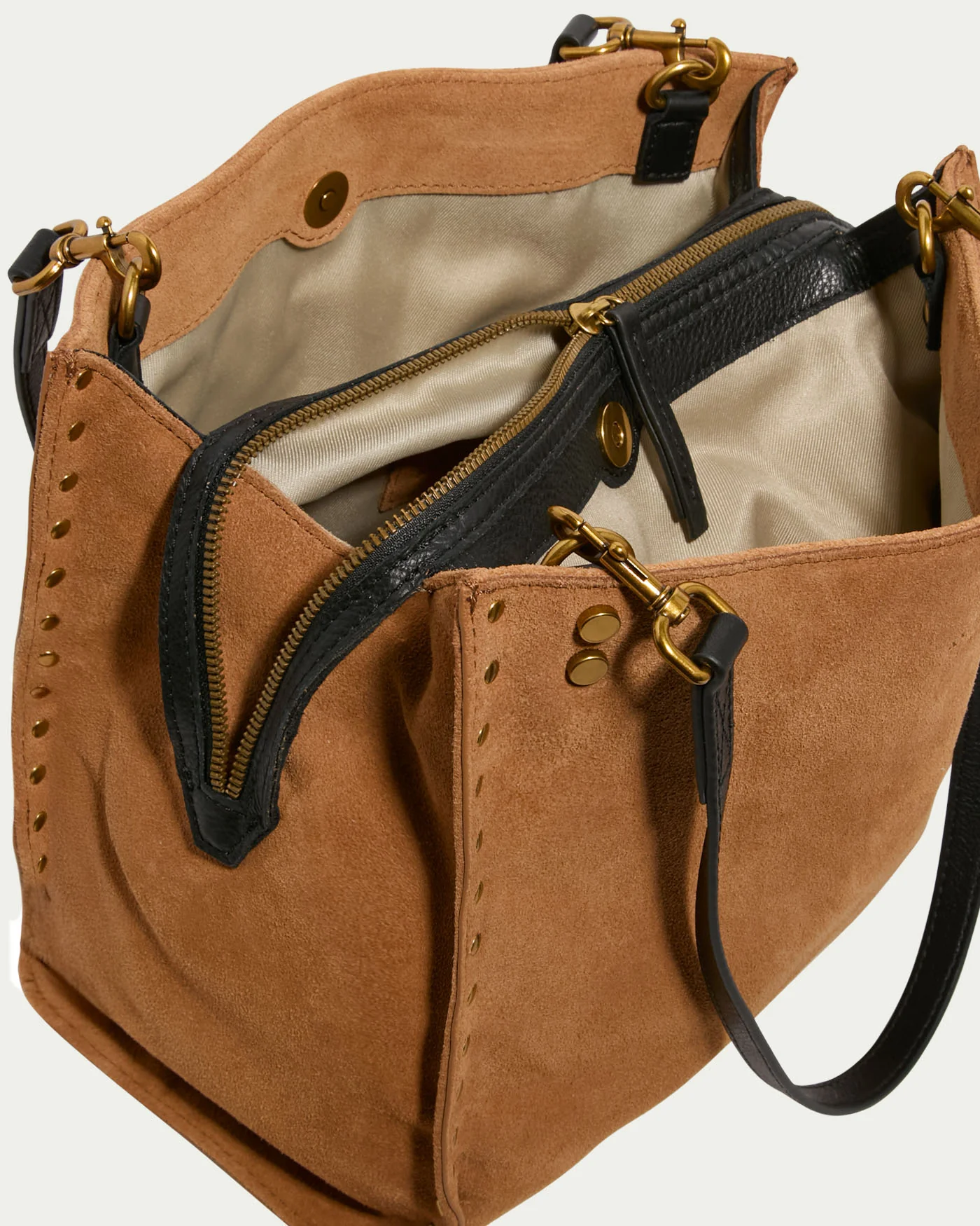 Lenox Studded Triple Entry Satchel - Image 57