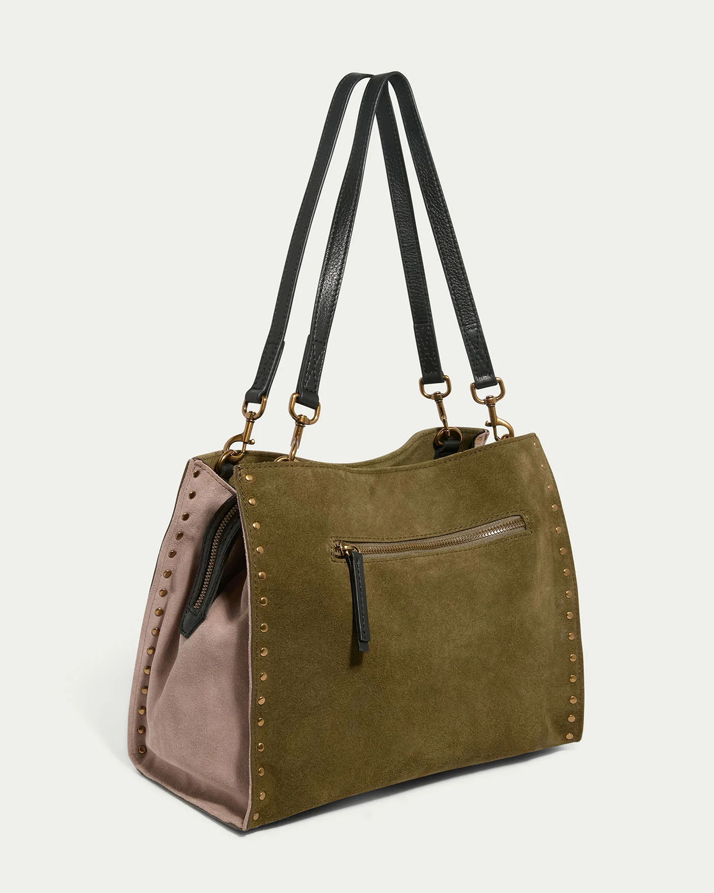 Lenox Studded Triple Entry Satchel - Image 61