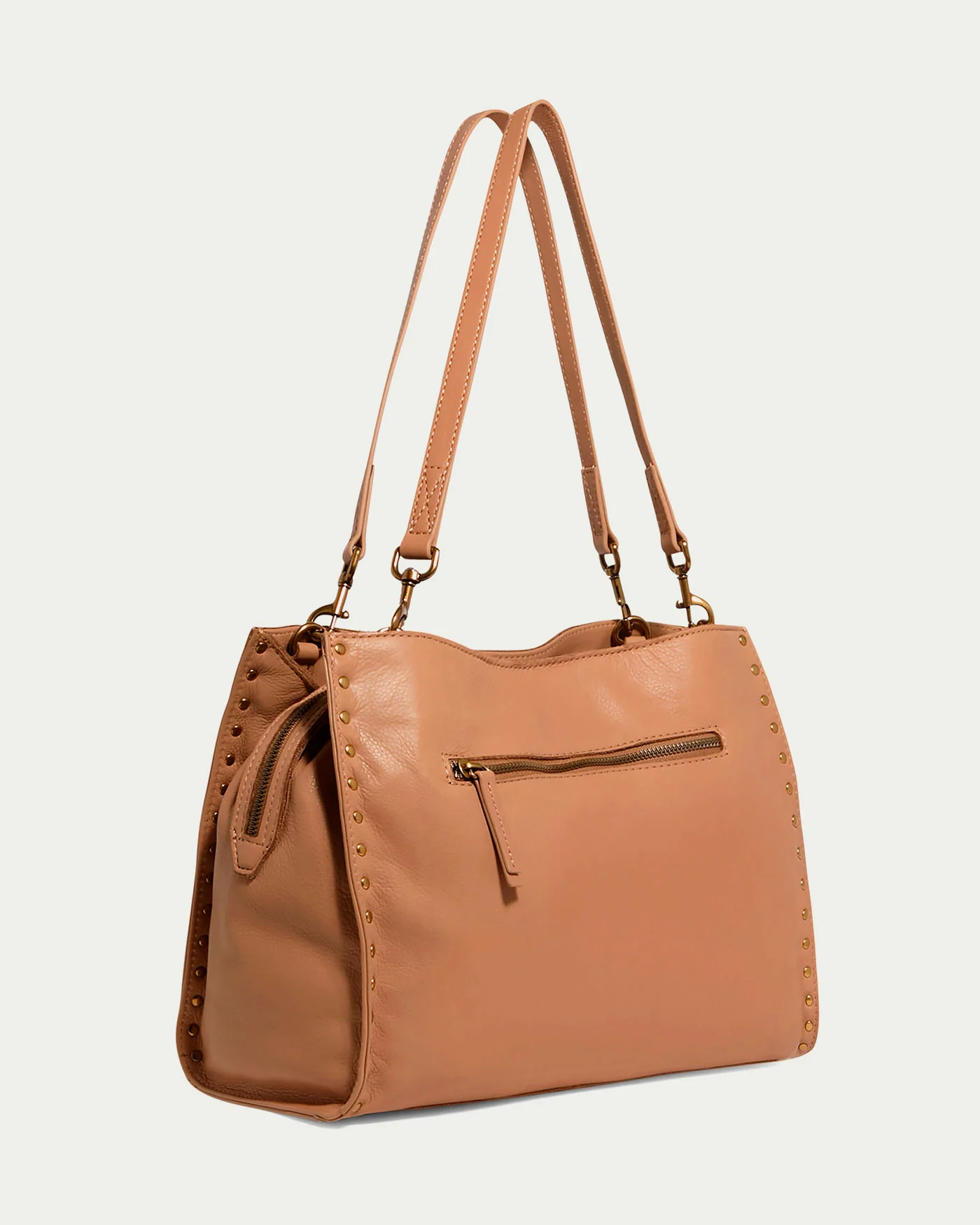 Lenox Studded Triple Entry Satchel - Image 73