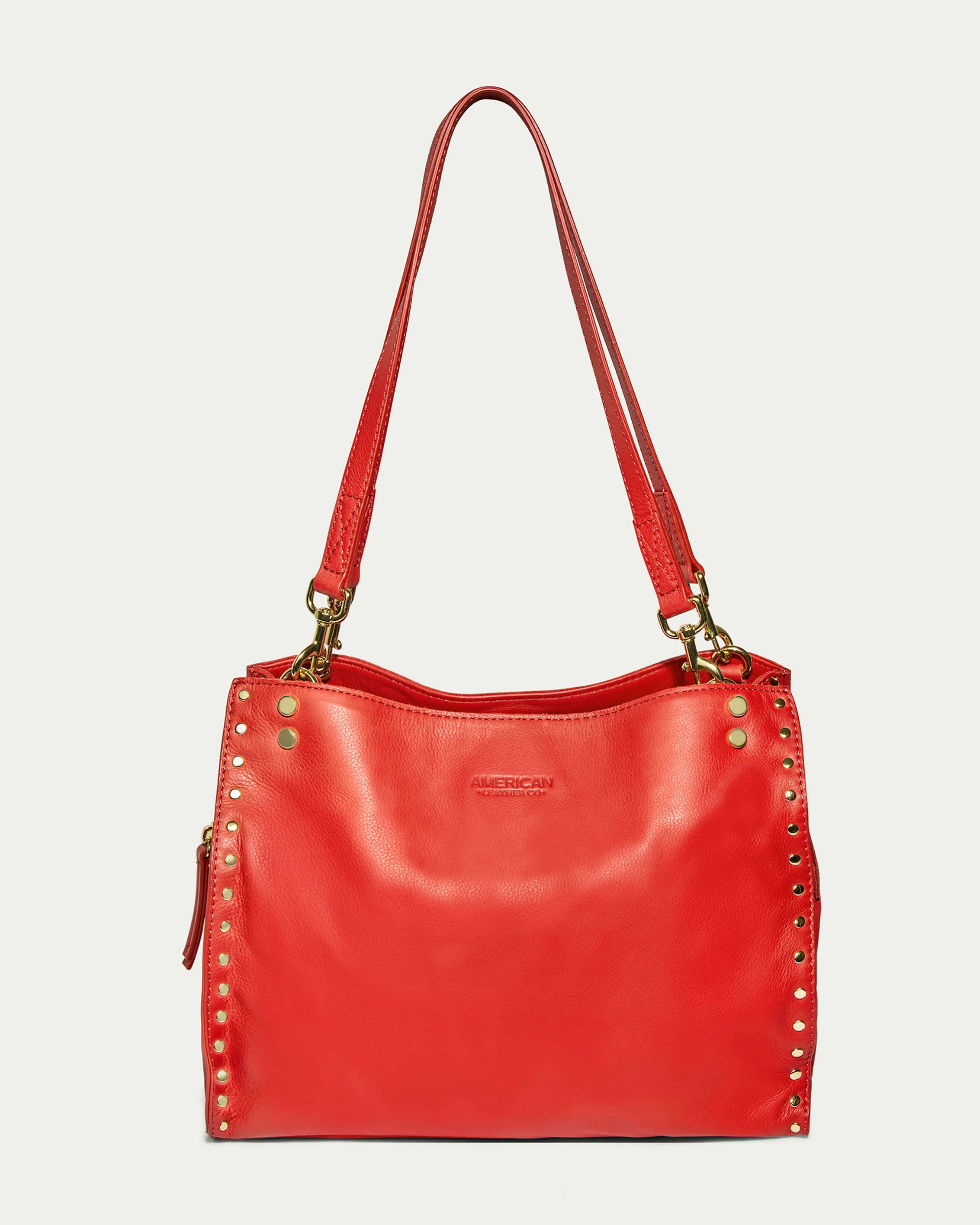 Lenox Studded Triple Entry Satchel - Image 8