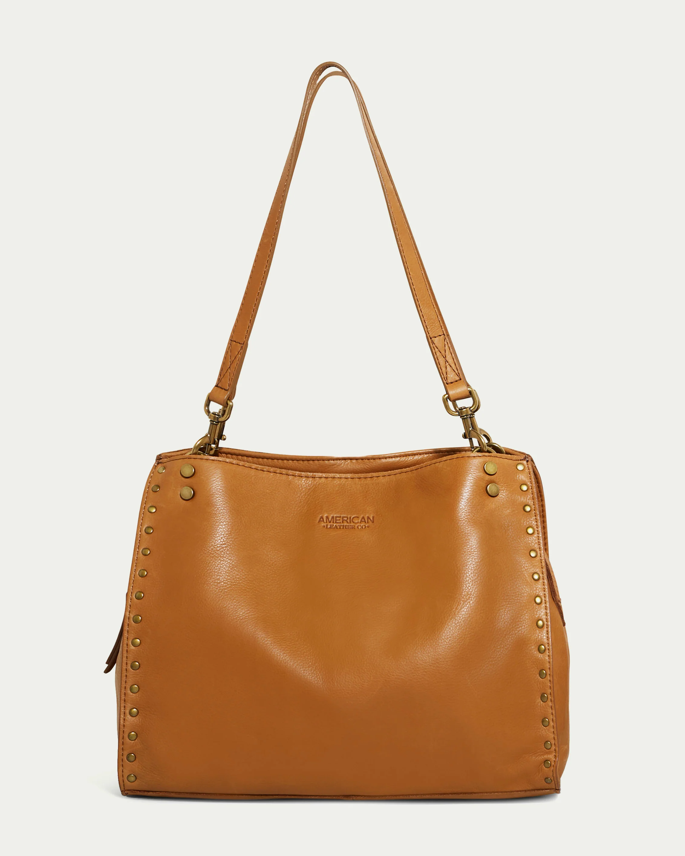 Lenox Studded Triple Entry Satchel - Image 5