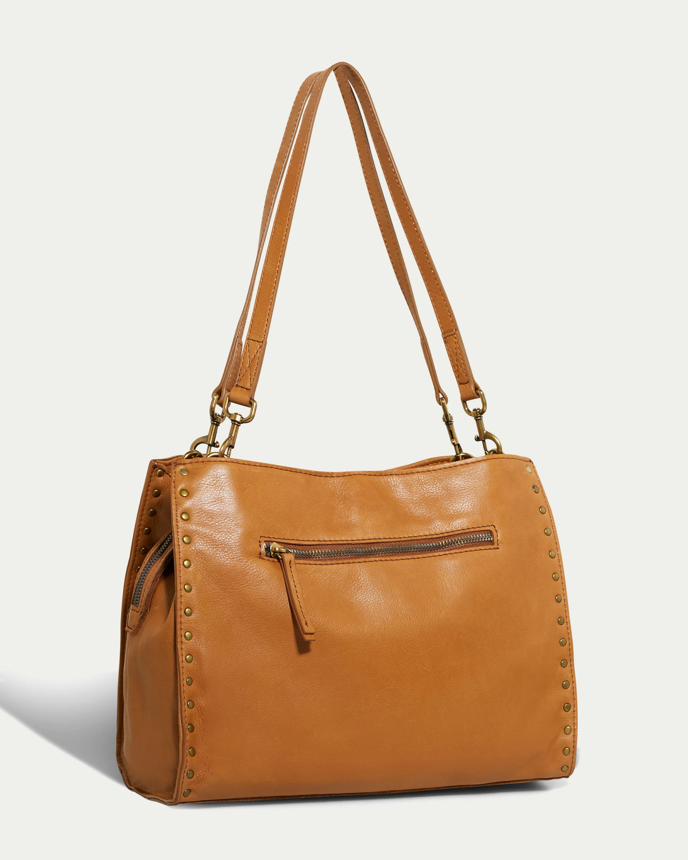 Lenox Studded Triple Entry Satchel - Image 34
