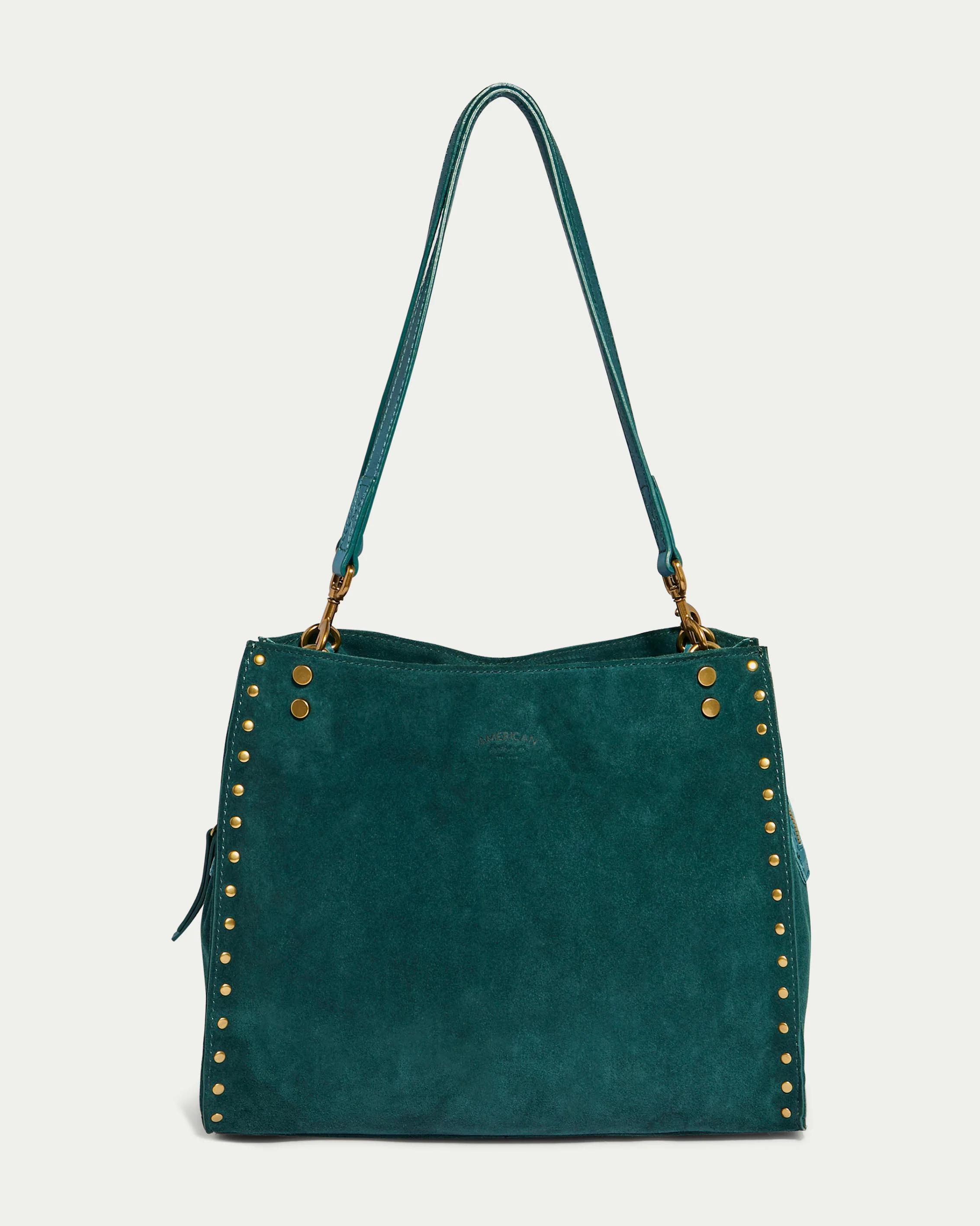 Lenox Studded Triple Entry Satchel - Image 15