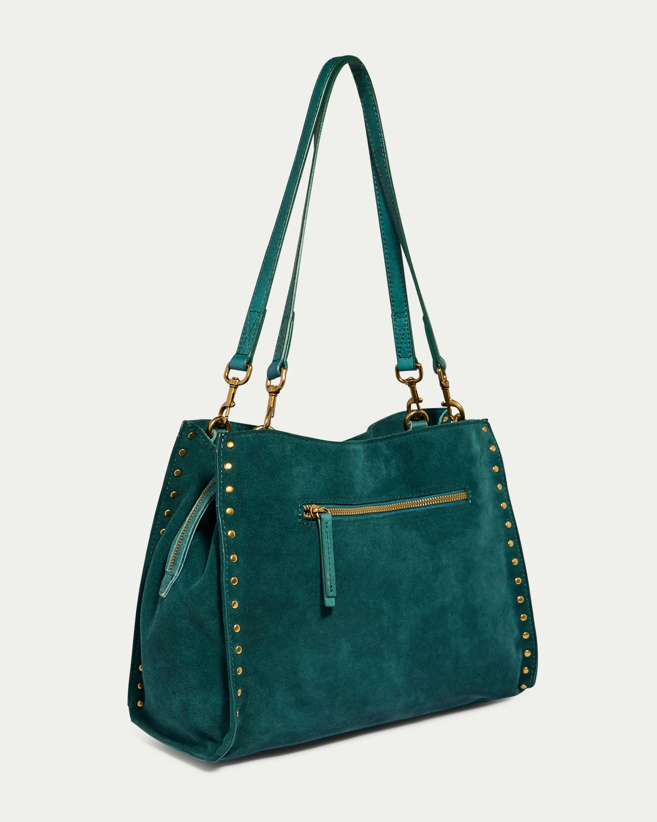 Lenox Studded Triple Entry Satchel - Image 18