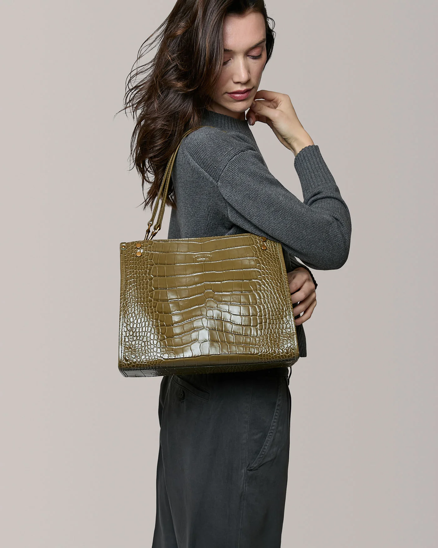 Lenox Novelty Triple Entry Satchel - Image 6