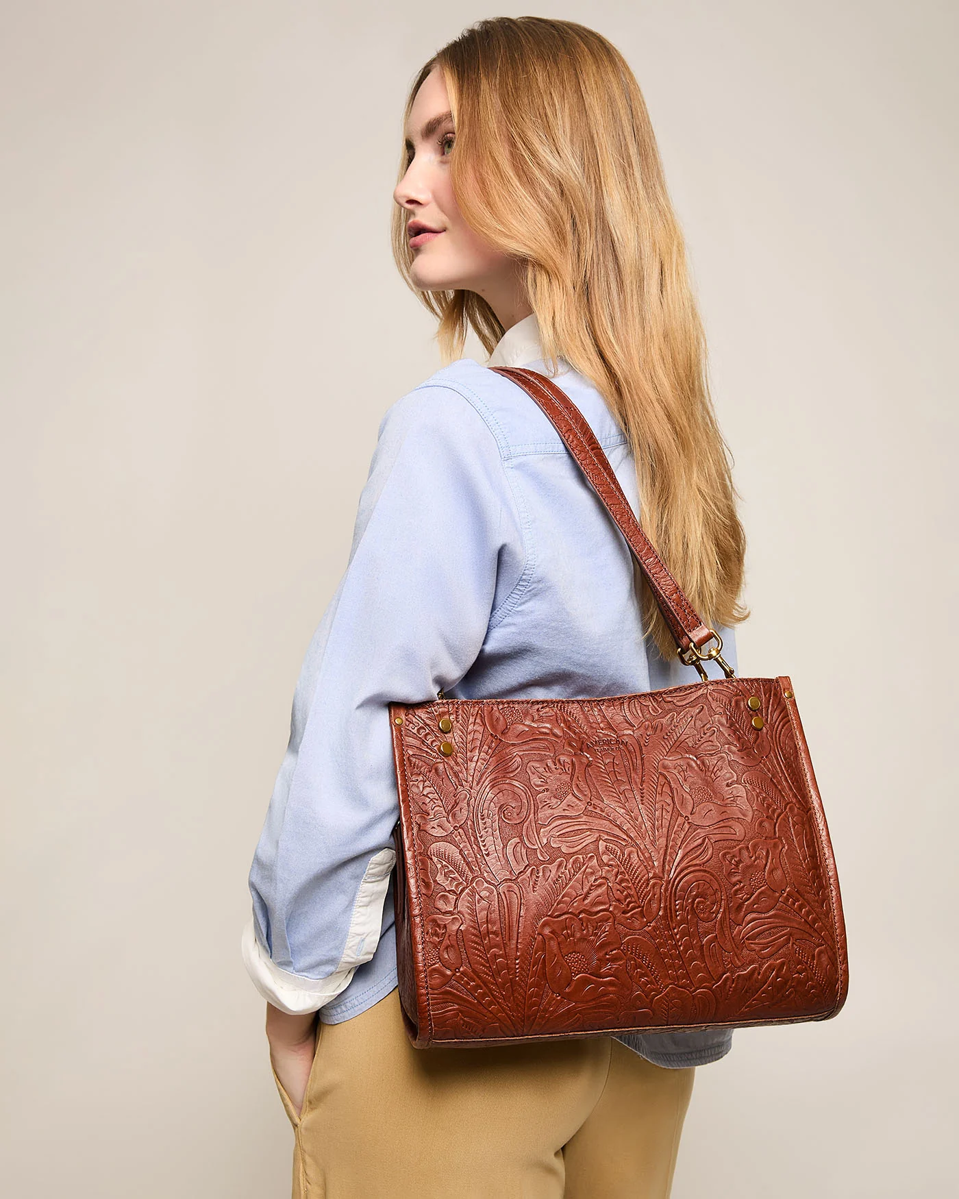 Lenox Novelty Triple Entry Satchel - Image 8