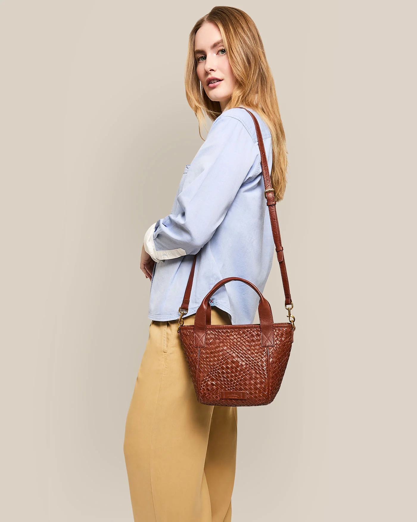 Mina Convertible French Tote - Image 11