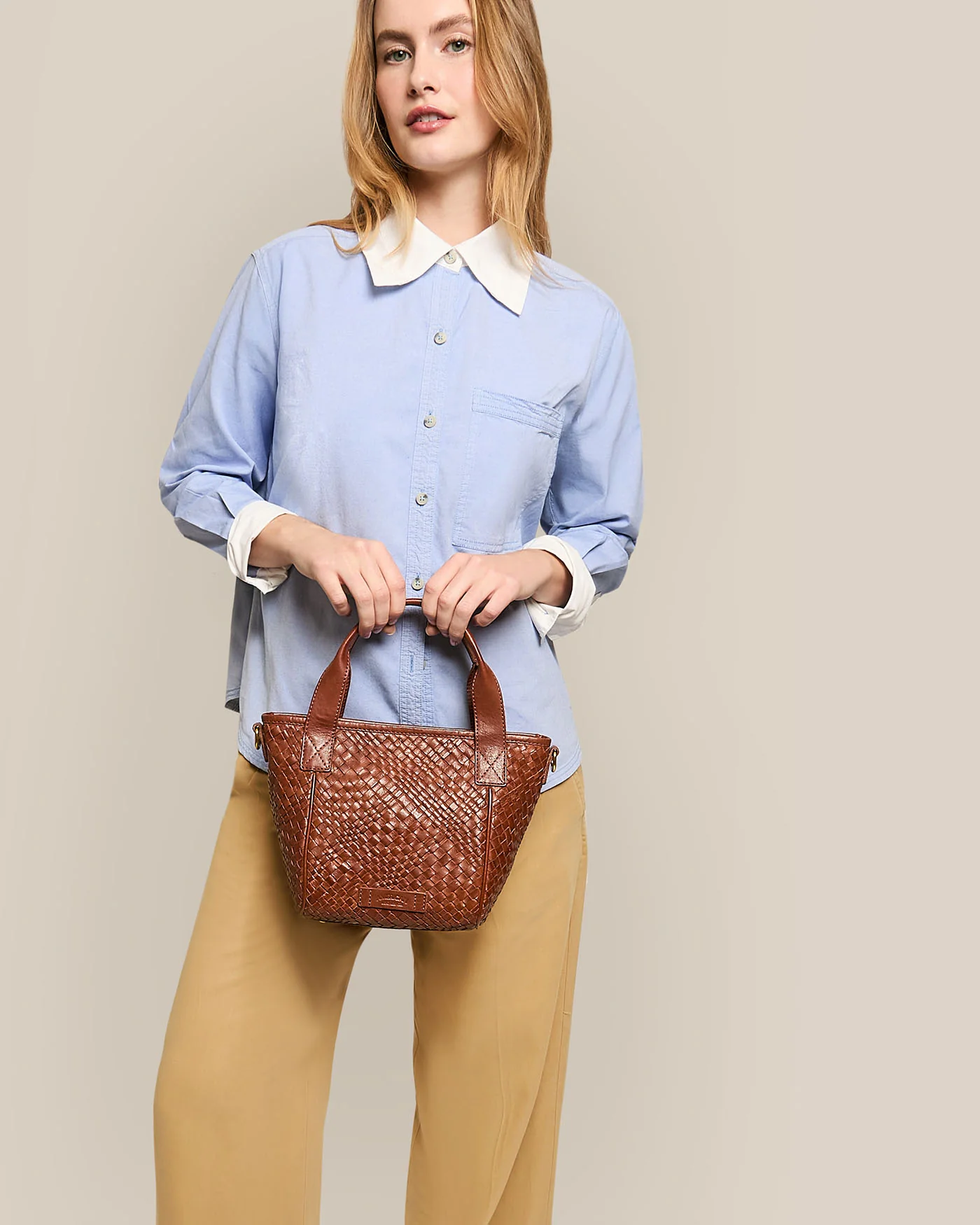 Mina Convertible French Tote - Image 12