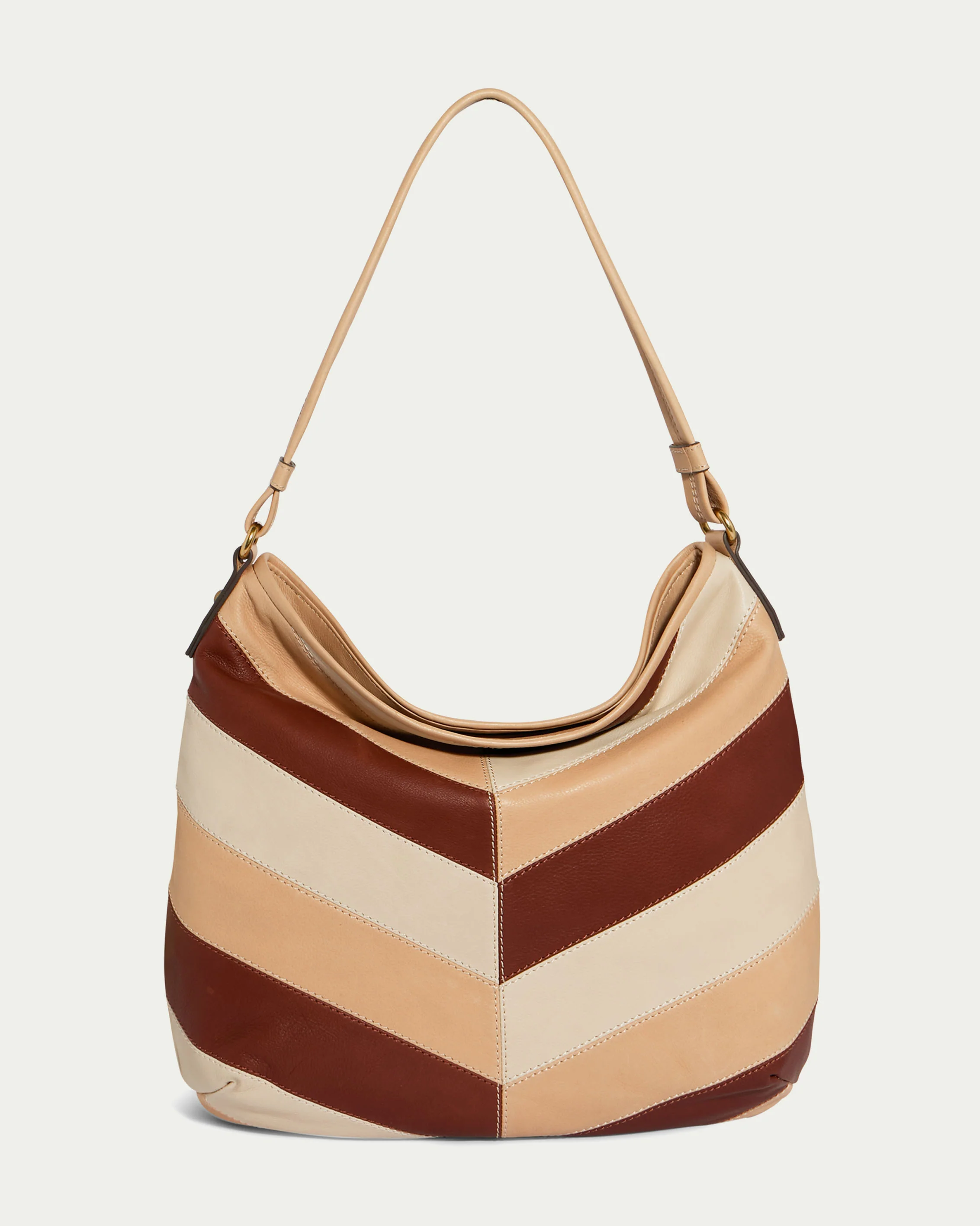 Raleigh Ziptop Patchwork Hobo - Image 13