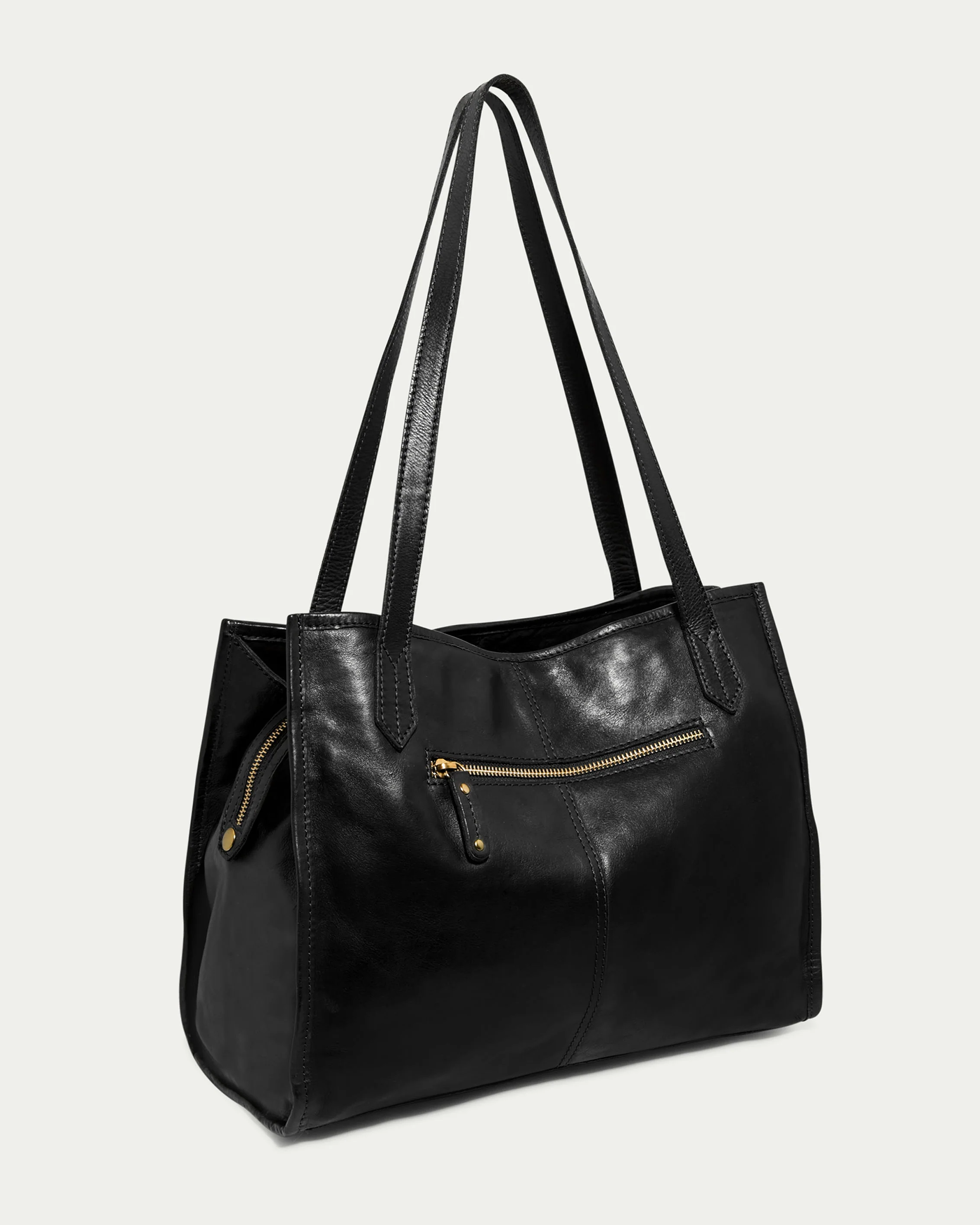 Sandy Woven Triple Entry Satchel - Image 12