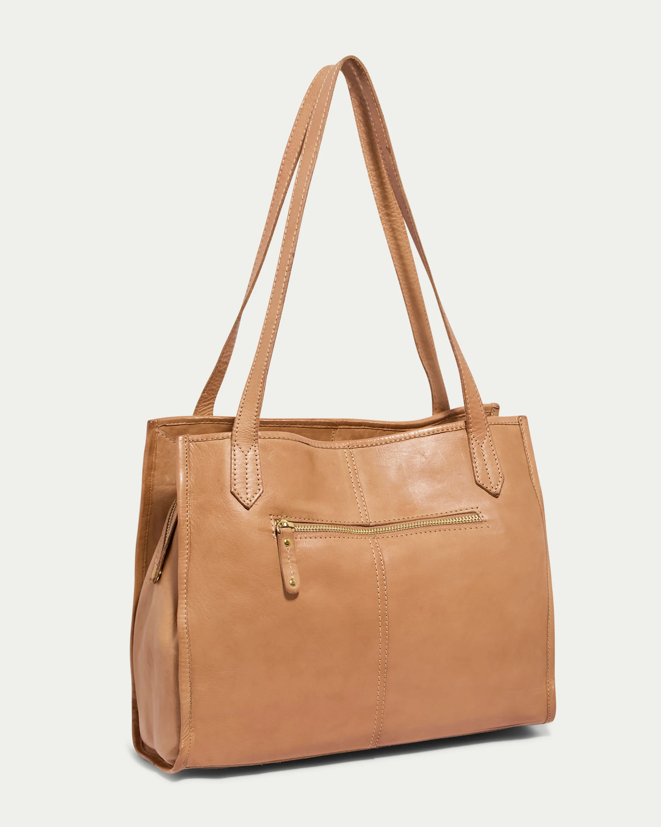 Sandy Woven Triple Entry Satchel - Image 4