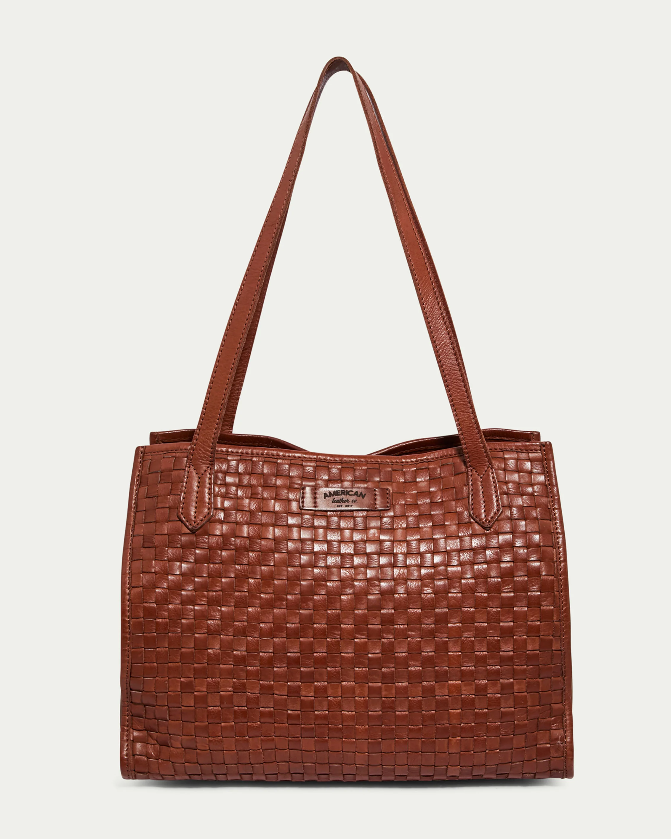 Sandy Woven Triple Entry Satchel - Image 5