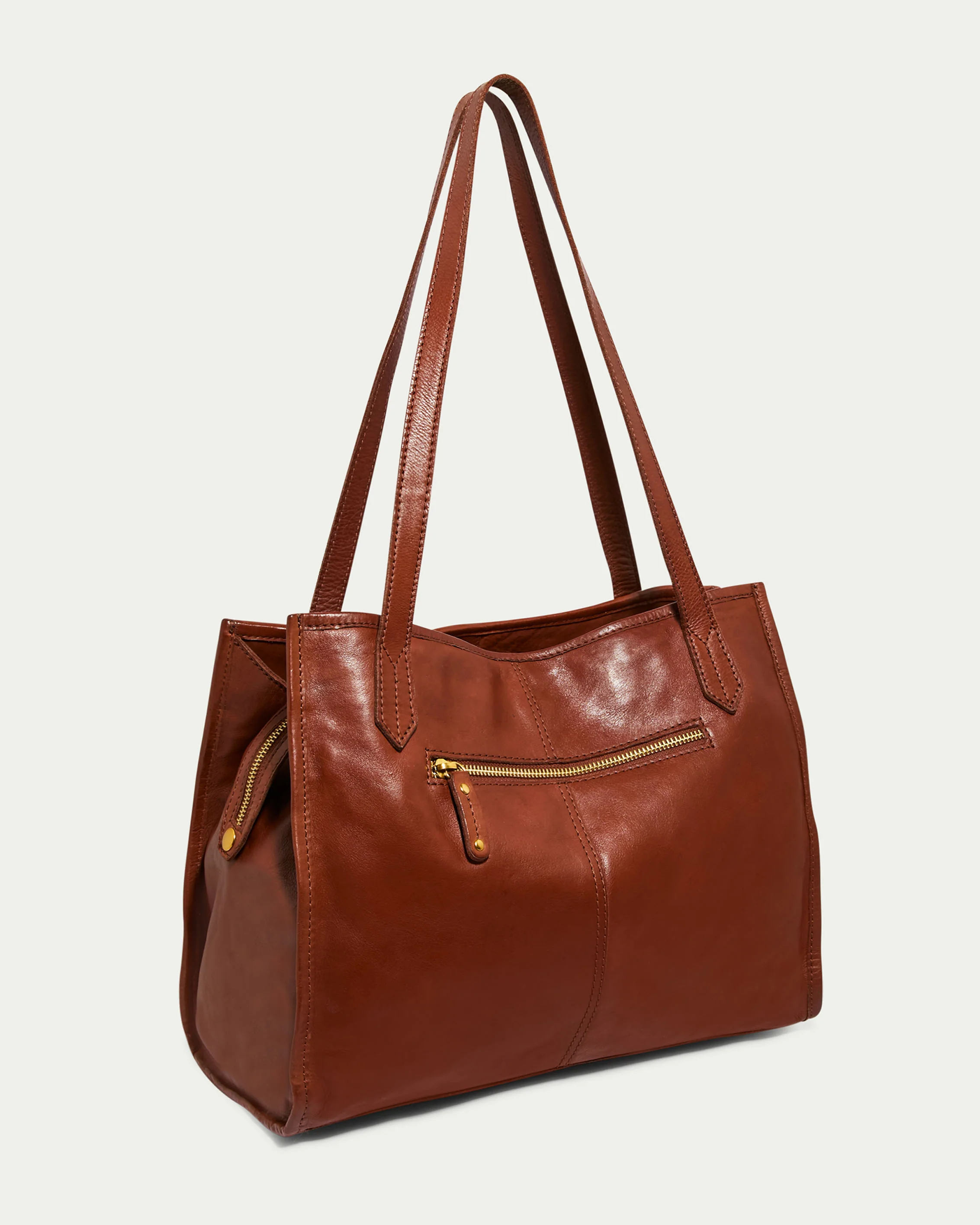 Sandy Woven Triple Entry Satchel - Image 8