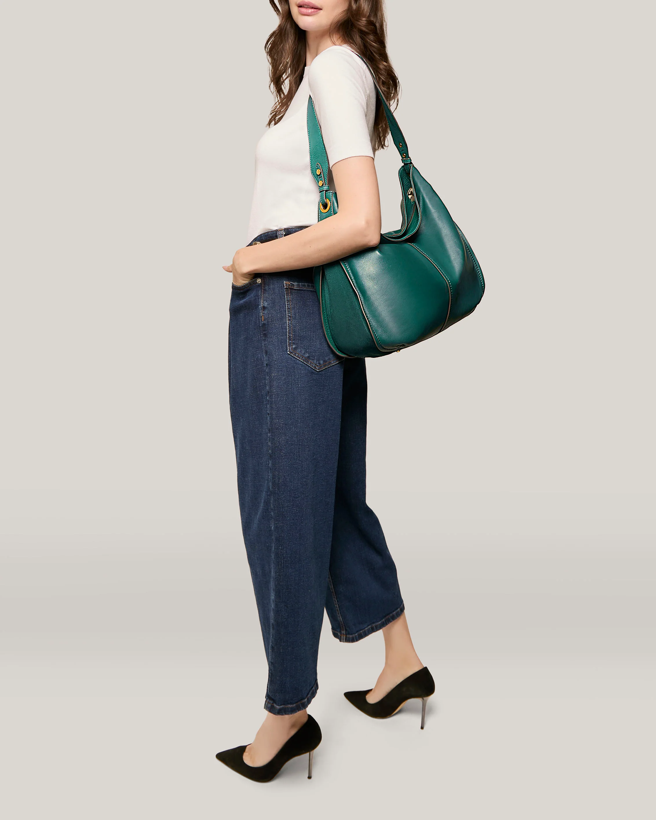 Summit Large Top Zip Hobo - Image 2