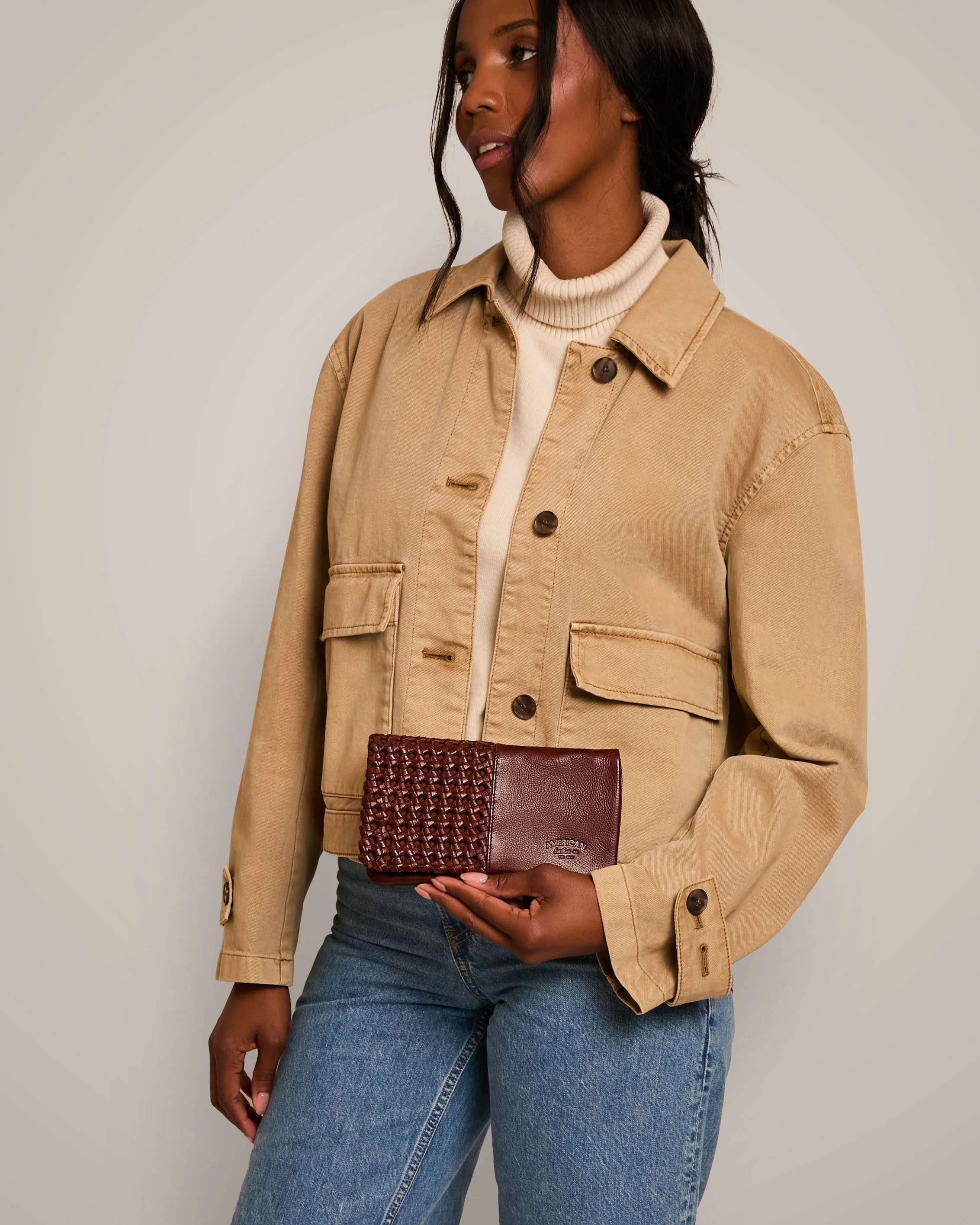 Webster Woven Bifold Wallet - Image 2